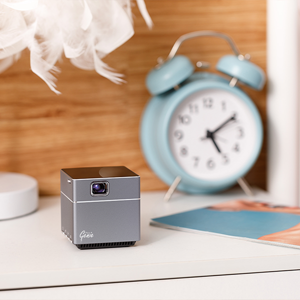 Pico Genie Impact 2.0 Plus Elite portable projector with Android 9 and 4K compatibility