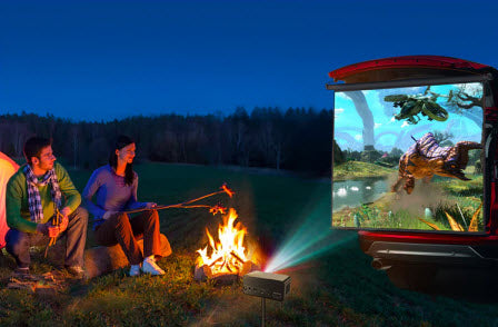 Why Pico Genie Portable Projectors Are Perfect for Camping